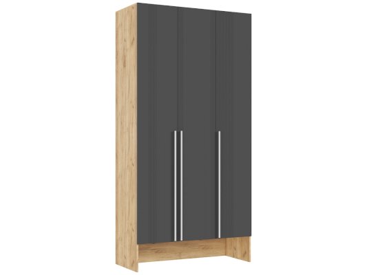 Трехстворчатый шкаф для прихожей Луна (Миф)