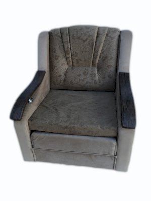 Кресло выкатное «Виктория» с декором Tivoli (Асмана)